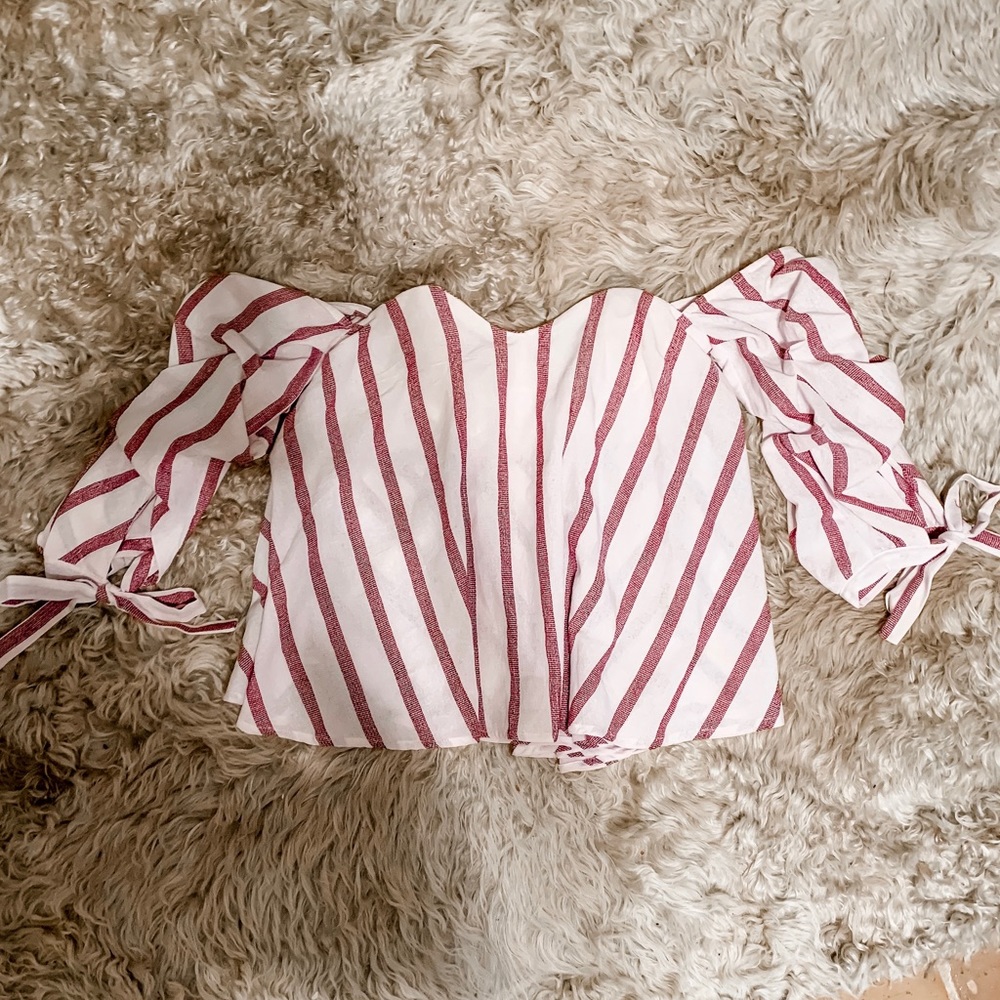 Lulu's off the shoulder top